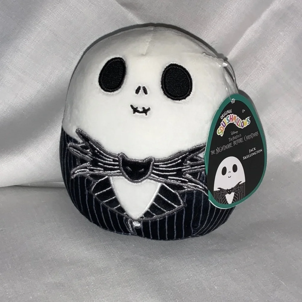 Squishmallows Disney Jack Skellington The Nightmare Before Christmas Plush NWT - Picture 2 of 13